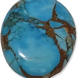 8.5 Carat Natural Blue Copper Turquoise (Firoza) Stone Perfect for Ring, Bracelet, Locket & Pendant Size-picture-28