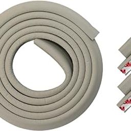 BabySafeHouse Pre-Taped Furniture Edge Guard and Corner Protector - 6.5ft Edge + 4 Corner Guards (Grey Color) for Baby Proofing & Child Safety-picture-26