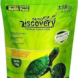 Taiyo Pluss Discovery Turtle Premium 1 Kg (Pack Of 1) By Ted Tabbies, Staple, All Life Stages, Seafood-15