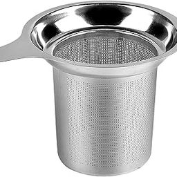 Bridge2shopping Tea Strainer for Kitchen Utensils Stainless Steel Food Grade Coffee Filter Fine Tea Mesh Strainer for Teapots Cups, Tea Filter-image-14