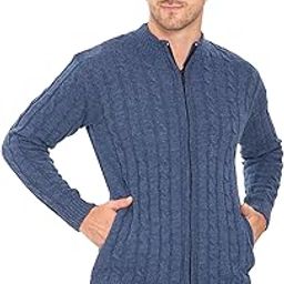 Mens Full Sleeves Zipper Sweater-image-83