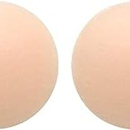 Silicone-Women's Reusable Nipple Cover/Nipple Cover Bra Pad/Self Adhesive Soft Breast Pad - Pack of 2 Beige-image-5