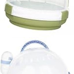 MERISHOPP® 2 PCS Dwarf Hamster Carrier Travel Cage Pet Supplies for Hedgehog Parrots|Pet Supplies | Small Animal Supplies | Carriers & Crates-image-15