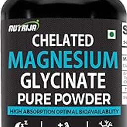 NutriJa Magnesium Glycinate Chelated Pure Powder - 50 Gram | Supports Sleep, Recovery, Nerve Function, Muscle Health (50 gram) (Pack of 1)-image-15