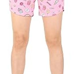 Checkered Women Night Shorts Pack of 1-image-26
