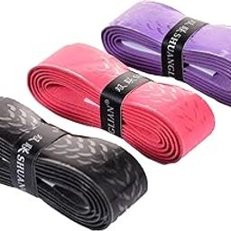 IRIS Super Perforated Absorbent and Anti-Slip Badminton Racket Grip,Tennis Overgrip Pickleball Overgrip (3 Pcs)-image-91