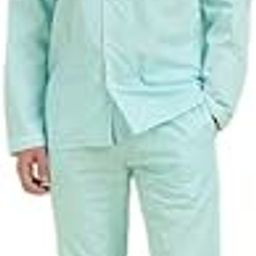 hancock Men Gingham Checked Pure Cotton Relaxed Fit Night Suit-picture-10