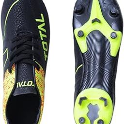 Total Football Stud Shoes for Men|Better Control & Lightweight Comfort|High-Performance Football Shoes with TPU Sole & Direct Injection Molding|Ideal for Hard Surfaces & Artificial Turf-picture-2