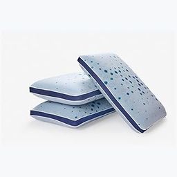 Sleepwell Latex Plus Regular Pillow for Neck Pain Relief- Orthopedic, Memory Foam Pillow, Pack of 1 (Grey & Blue, 66X46 CM)-image-43