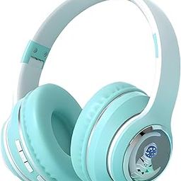 PunnkFunnk Newly Launched Astro Junior BT v5.3 Noise Cancelling Wireless Over-Ear Bluetooth Headphones Hi-Res Audio, 40mm Driver, Deep Bass, Memory Foam Ear Cups, for Kids Teens Adults(Green)-21