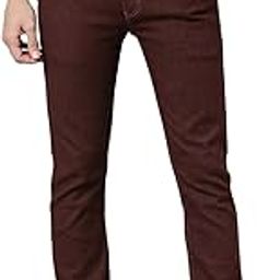 Men's Slim Fit Washed Jogger Jeans Stretchable-image-61