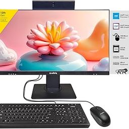 Super Power Consumer Series All in One Computer, 13th Generation Intel Core i3 Processor, 8GB DDR4 RAM, 256 GB NVMe m.2 SSD, 23.8 Inch FHD Display with Wired Keyboard & Mouse (WD09-AI200)-8