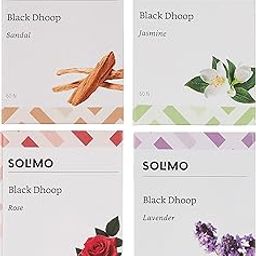 Amazon Brand - Solimo Black Dhoop, Assorted, 240 Pieces-25