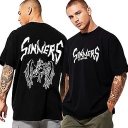 Men's Cotton Oversized Fit T-Shirt-image-85