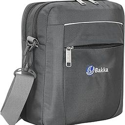 Bags | Nylon Sling Cross Body (Black) BCB-103 | Zippers | Adjustable Straps | Small Size| Travel Essentials, Personal Gadgets, Carrying Documents & Office Business Daily use for Men & Women-18