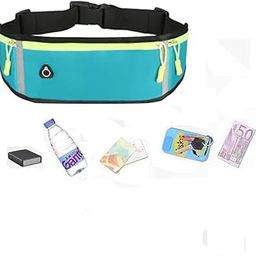 Stavae Classic 3 Pocket Running Belt | Travel Waist Bag | Casual Slim Fanny Pack | Shoulder Chest Pack with Adjustable Strap | Workout Belt | Used for Men & Women-image-63