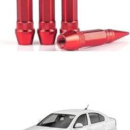 LOVMOTO 4PC Spiked Aluminum Valve Stem Caps, Heavy Duty Tire Caps Dust-Proof Air-Proof Valve Stem Covers for Cars SUVs Trucks Motorcycles Bicycles Comfortable with La-ura-image-41