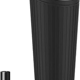 SGLRT Car Trash Can Bin with Lid - Car Garbage Can Cup Holder - Universal Leakproof Vehicle Garbage Can Bin with 40pcs Trash Bags - Car Organizers and Storage for Front Back Seat Accessories-image-81