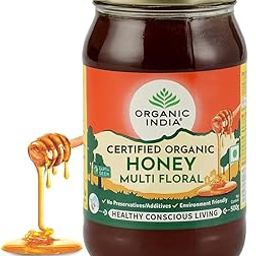 Organic India Himalayan Multi Floral Honey, 500g, 100% Pure, Natural & Organic Honey-15