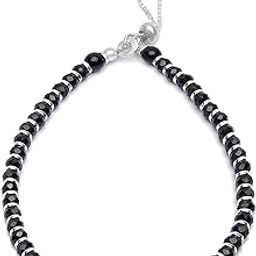 925 Sterling Silver Beads Bracelet | Rhodium Plated Reflective Beads Gifts for Women and Girls | With Certificate of Authenticity and 925 Hallmark-6