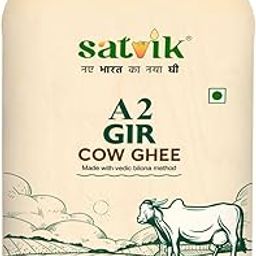 SATVIK PURE GHEE A2 Gir Cow Ghee 1 Litre Churned From Vedic Bilona Method Bilona Ghee A2 Cow Desi Ghee 1 Litre,1.49 Kilograms-21