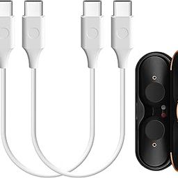 Geekria Type-C Earbuds Short Charger Cable Compatible with Sony WF-1000XM5, WF-1000XM4, LinkBuds S, LinkBuds, INZONE Buds Charger, USB-C to USB-C Replacement Power Charging Cord (1 ft/30 cm 2Pack)-image-40