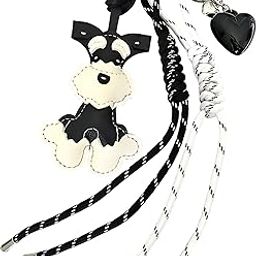 Bag Charms for Handbags, Bag Charms, Charms for Bag Handmade Rope Key Chain Bag Charm Sports Style Jewelry Youth Fashion for Girls Boys Dog Lover-44