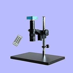 saidevi Microscope Sets HD 52MP 60F/S HDMI VGA Industrial Microscope Camera+200X C Mount Lens+56 LED Ring Light Big Size of Stand bass for Phone Chip Repair-30