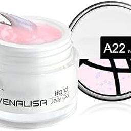 VENALISA Pearl White Color Builder Gel for Nails Extension-15ml Hard Jelly Gel Strengthen Nail Extension French Nail DIY design (A22)-image-67