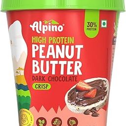 ALPINO High Protein Dark Chocolate Peanut Butter Crisp 500g - Roasted Peanuts, Dark Chocolate, Whey Protein & Pea Protein – 30g Protein, Gluten Free - High Protein Peanut Butter Crispy-22