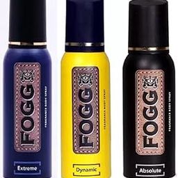FOGG DEO COMBO PACK (ABSOLUTE + DYNAMIC + EXTREME) 150ML EACH Deodorant Spray - For Men & Women (450 ml, Pack of 3)-10