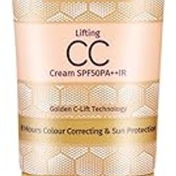 Rania CC Cream SPF50PA++IR with Vitamin C,24K Gold|Tinted moisturizer|Foundation & skincare|Lightweight|9-5 long lasting |Natural makeup look,25g-36
