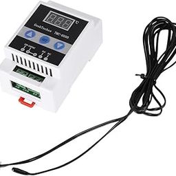 Digital LED Temperature Controller, Temperature Control Relay with Air Sensor TMC-6000, Adjustable Heating Cooling Thermostat AC 100-240V-22