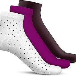 Bamboo Ankle Socks for Men & Women Office, Lounge, Cycling & Running Breathable, Anti-Odor, Super Soft & Seamless | Pack of 3-16