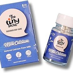 Natural Milk Calcium Tablets | Natural Milk Calcium For Adults |30 Tablets (1 month pack) I Optimal Bone & Joint Health Supports | Immunity & Muscle Strength | Enriched with Vitamin D3 and K2-7-image-23
