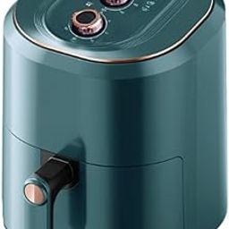 LR Decor E-Shop Electric Air Fryer Portable Nonstick for French Fries Fried Chicken Dressert Green-image-29