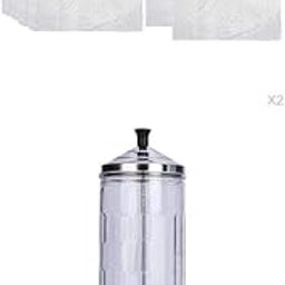 CALANDIS™ Disinfection Jar Container Sanitizer Glass Tools Germicide & 100pcs Capes | Salon & Spa Equipment-image-32