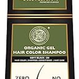 QUIKHENNA QH+ Organic Gel Hair Color Shampoo (2N Soft Black, 200ml) – PPD & Ammonia Free Hair Dye for Women & Men | Long-Lasting Color with 100% Grey Coverage Up to 8 Weeks-image-35