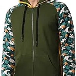 peter england Men's Cotton Blend Hooded Neck Sweatshirt-picture-34
