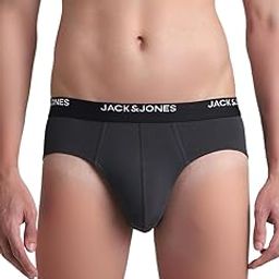 Men's Cotton Blend Modern Regular Solid Briefs-image-5
