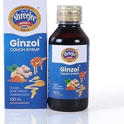 Shreejee Honey - Ginzol Cough Syrup 100ml (Pack of 1)-10