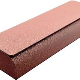 Glitter Sunglasses case for spectacles Pack of 1 | Pink Shiny EyeGlasses Case Pouch | Hard Shell Box With Magnetic lock | Sunglass goggle Cover For Men Women | Daily Use Travel Portable-3