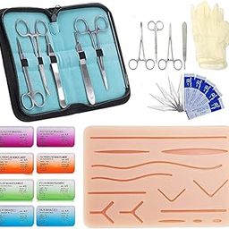 Suture practice kit suturing practice kit suture pad suturing kit Ultimate Suture Practice Kit - Suturing Practice Set with Suture Pad - Ideal for Medical Students & Training Professionals.-23
