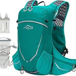 INOXTO 16L Hydration Backpack with Free 2-Liter Water Bladder The Lightweight Hydration Pack for Cycling, Hiking, Ski, Snow for Men, Women(Cyan)-image-76