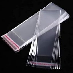 Avanti Creations Transparent Plastic Packing Bags Adhesive Plastic Poly Bag Clear Self Adhesive Plastic Bags Size 3X8 Inches Pack Of (75)-image-45