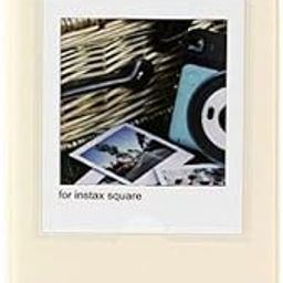 64 Pockets Mini Film Photo Album for Fujifilm Instax Square SQ20, SQ10, SQ6, SQ1 Camera & SP-3 Printer 3x3.5 Inch Polaroid Picture Name Card Holder (Beige)-picture-10
