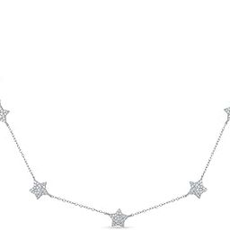92.5 Sterling Silver Mooncrest Necklace for Women | BIS Hallmark Certified Jewelry | Elegant Silver Necklace Gift for Women & Girls for All Occasions-12