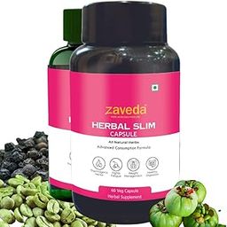 ZAVEDA Fat Extreme Herbal Slim 60 Capsules,Weight Loss Supplement With Garcinia Cambogia and other herbs. Metabolism Booster, Fat Burner For Men & Women-image-93