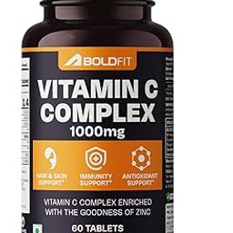 Boldfit Vitamin C Tablets with Amla & Orange Extract with Zinc Vitamin C Supplements Support Energy Immunity & Skin for Men & Women- 60 Tablets-15