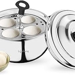 Lifelong Idli Cooker 3 Plate | 12 idlis | Stainless Steel Idli Cooker, Induction and Gas Stove Compatible Idli Maker (LLIDCKR03, Steel Silver)-26